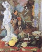 Henri Matisse Still Life with Statuette (mk35) oil painting reproduction
